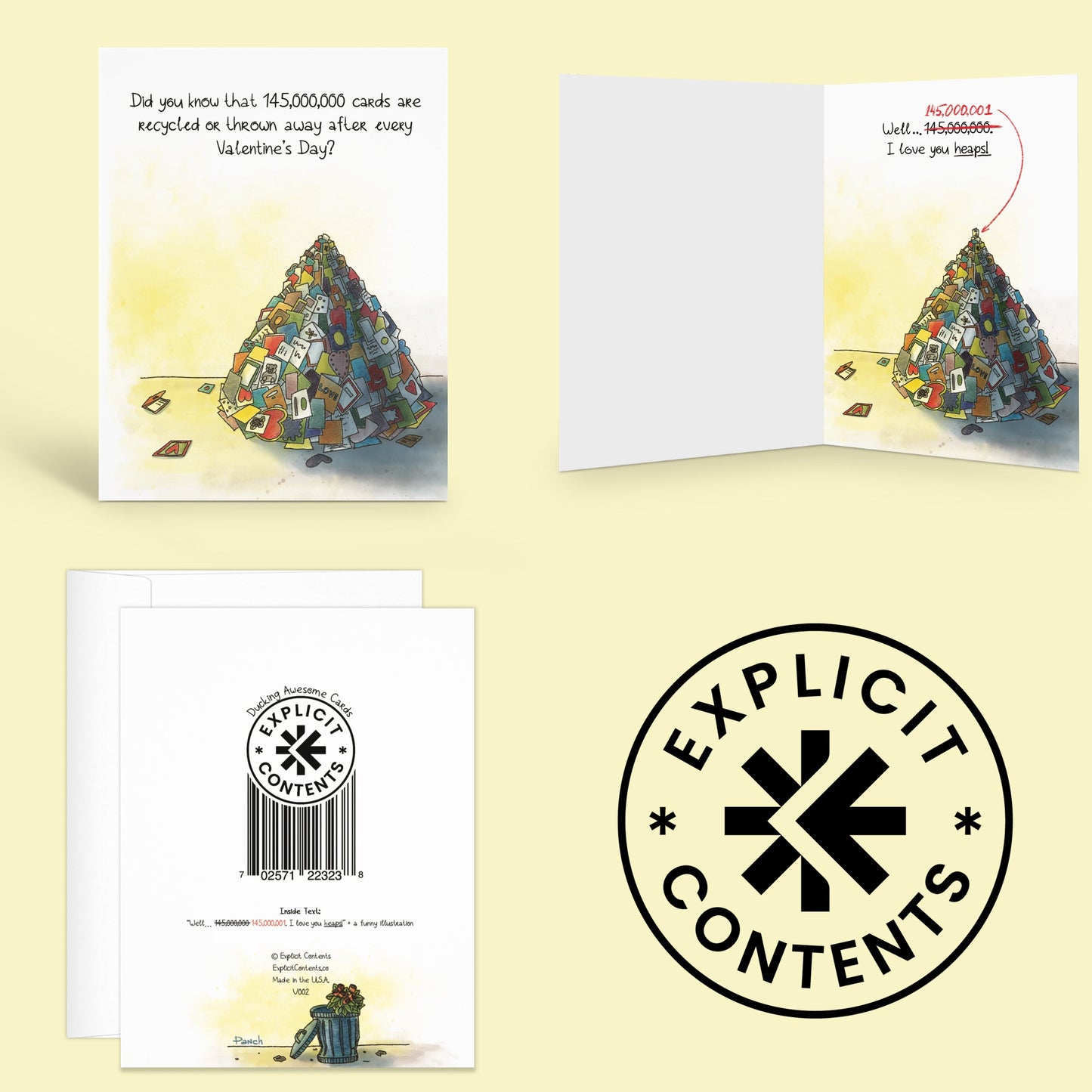 V002 - Heaps (Case of 6)