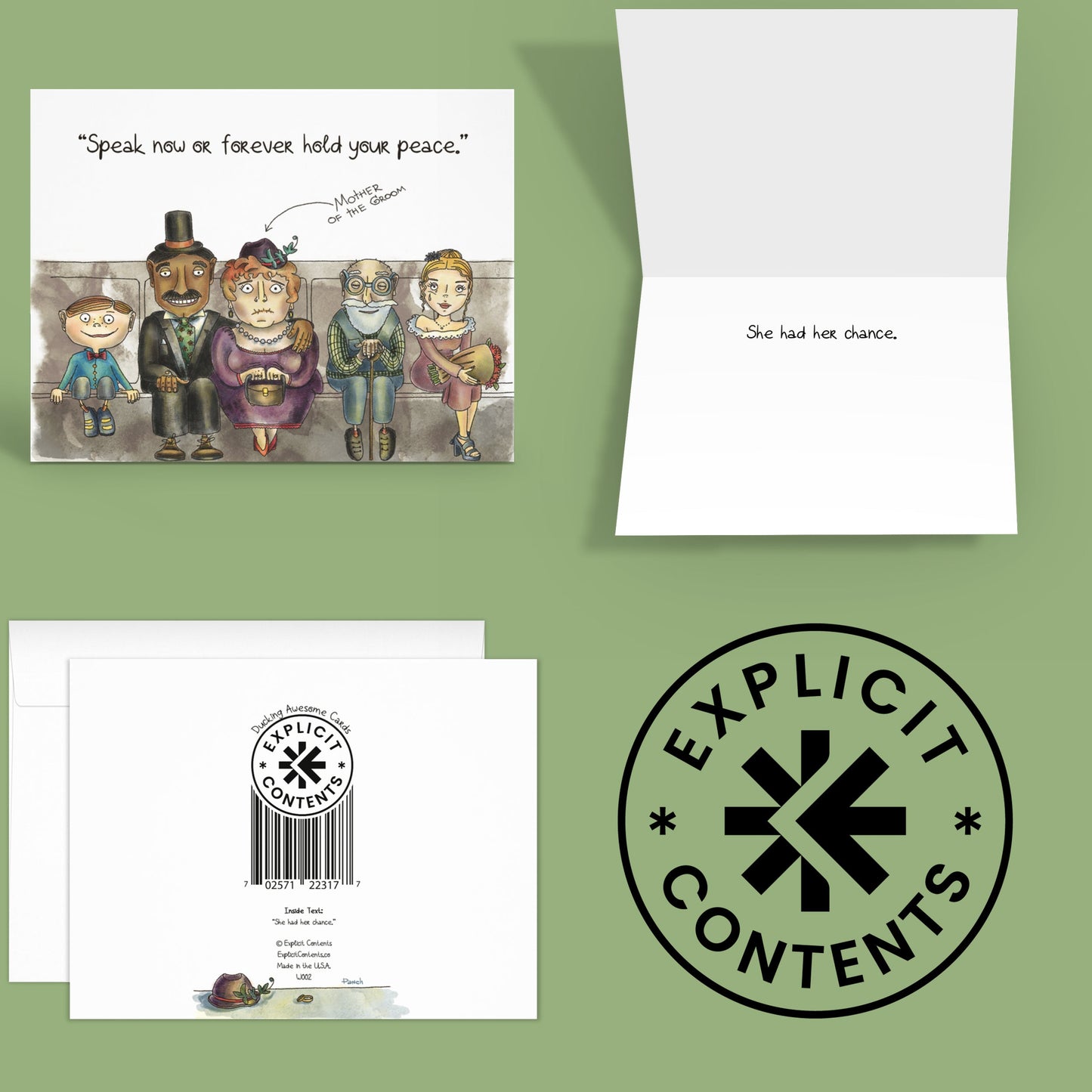 W002 - She Had Her Chance (Case of 6)